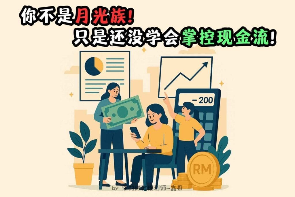 你不是月光族，只是还没学会掌控自己的现金流