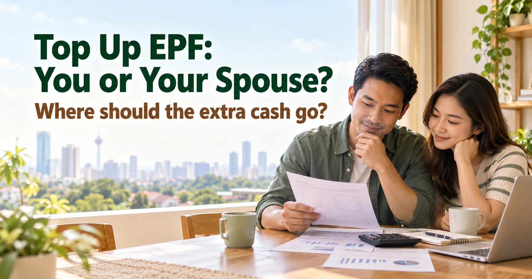 Comparing an EPF top-up for a spouse or your own account